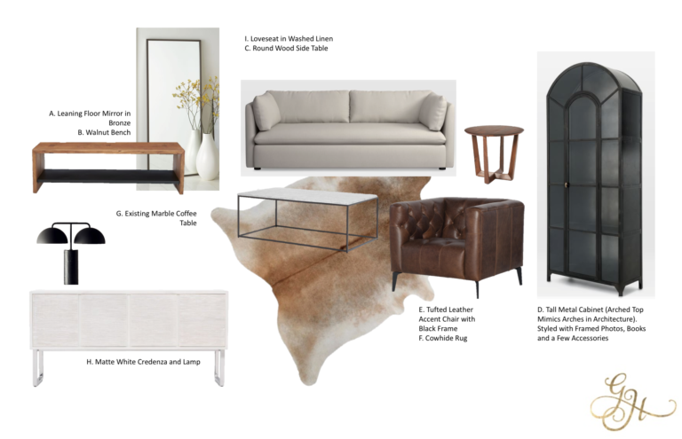 A Handsome Living Room